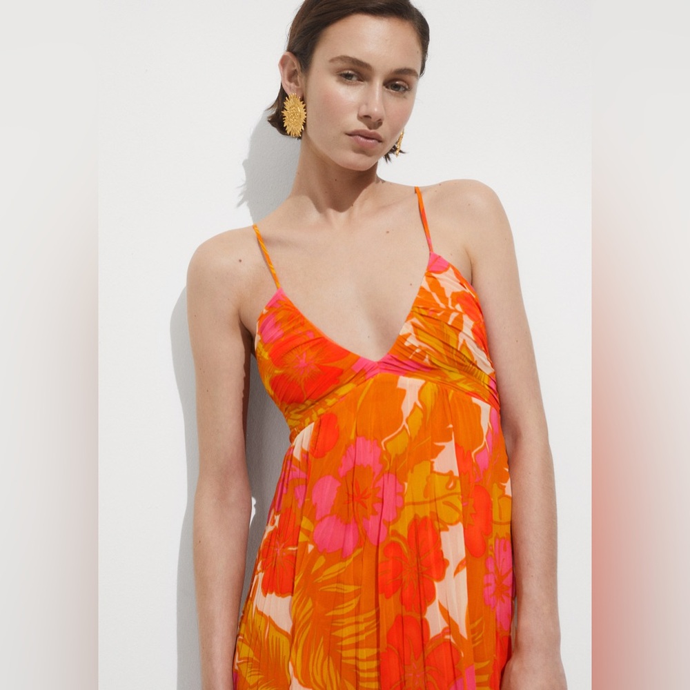 MNG Floral Maxi Dress